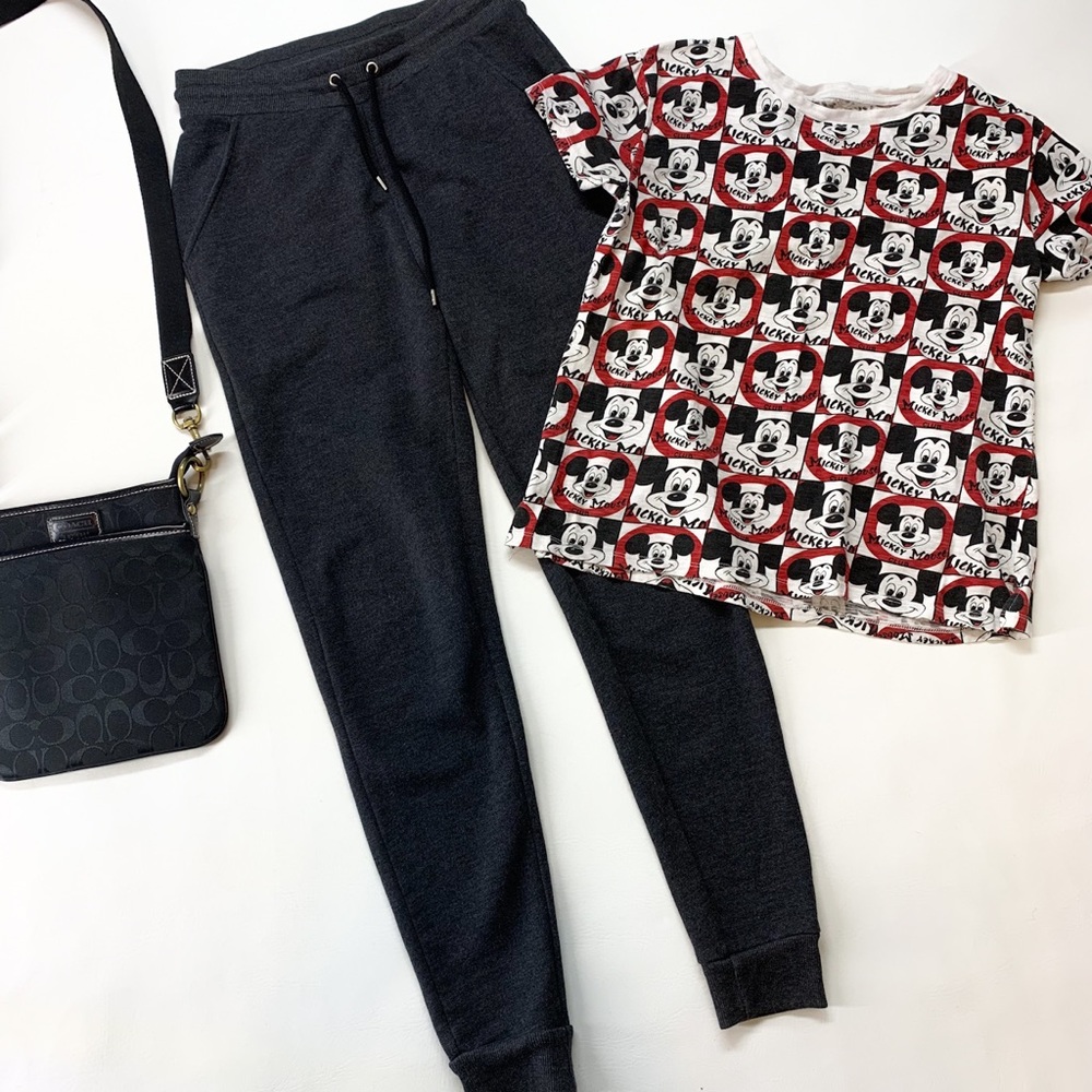 Asos Basic Jogger Sweatpants Drawstring Tie - image 1